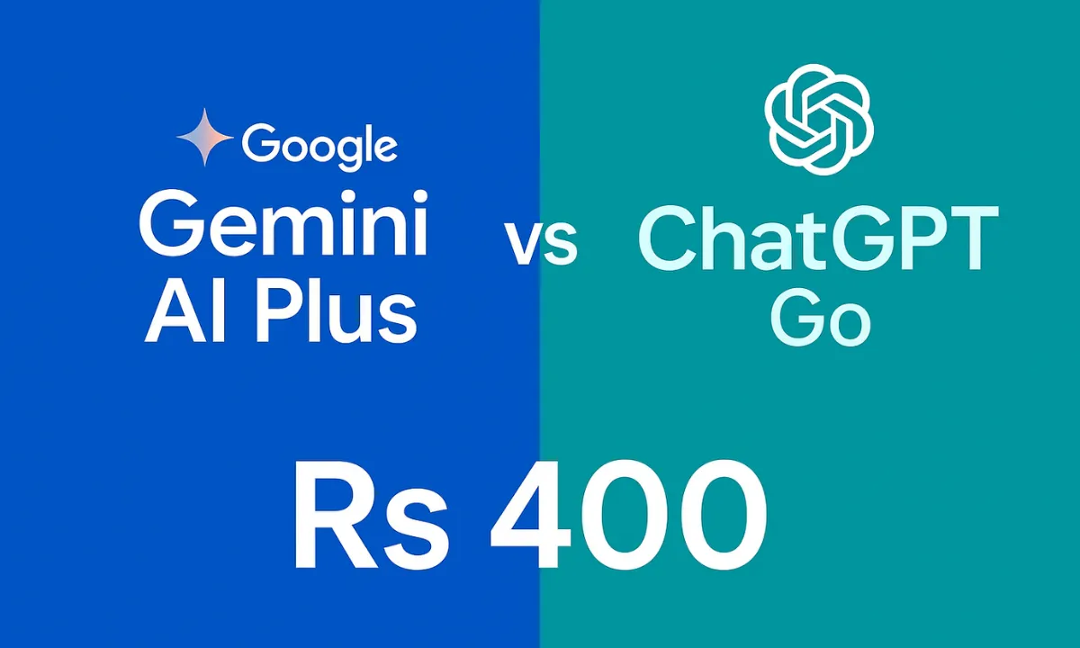Gemini AI Plus vs ChatGPT Go