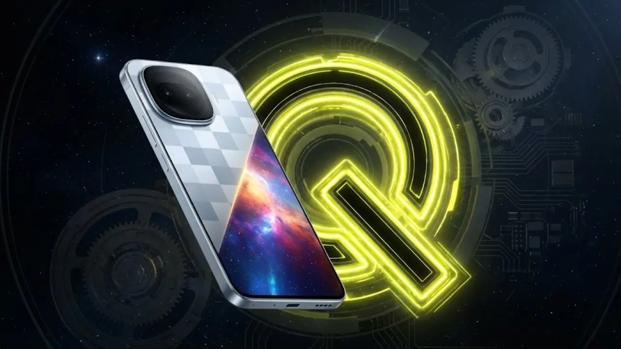 iQOO 15R smartphone with Snapdragon 8 Gen 5 and 7600mAh battery concept in Telugu