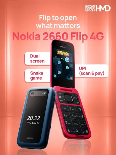 Nokia 2660 Flip Unboxing UPI Telugu