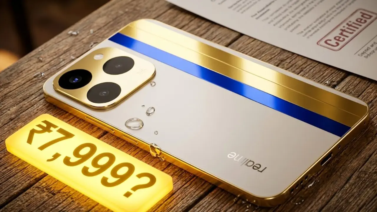 Realme Note 80 budget smartphone leak with 6300mAh battery details in Telugu