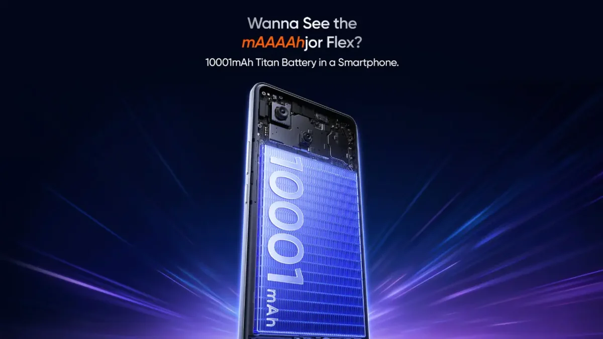 Realme P4 Power 5G smartphone with massive 10000mAh battery launching in India on January 29 - World's first 10000mAh mobile