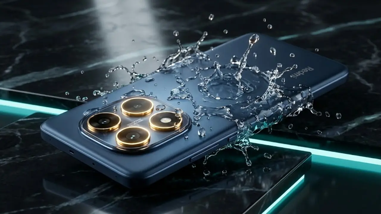 Official look of Redmi Note 15 Pro 5G featuring 200MP camera and sleek premium design