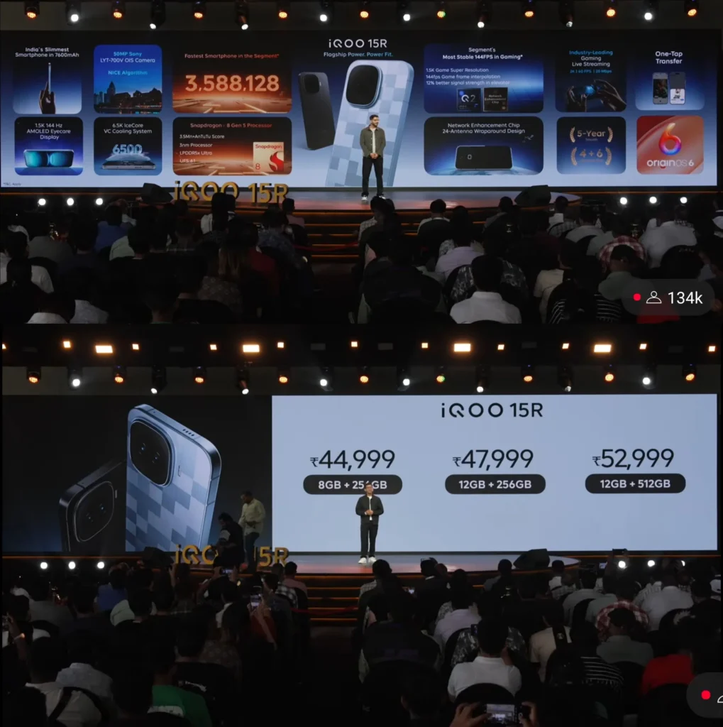 iQOO 15R Telugu Review